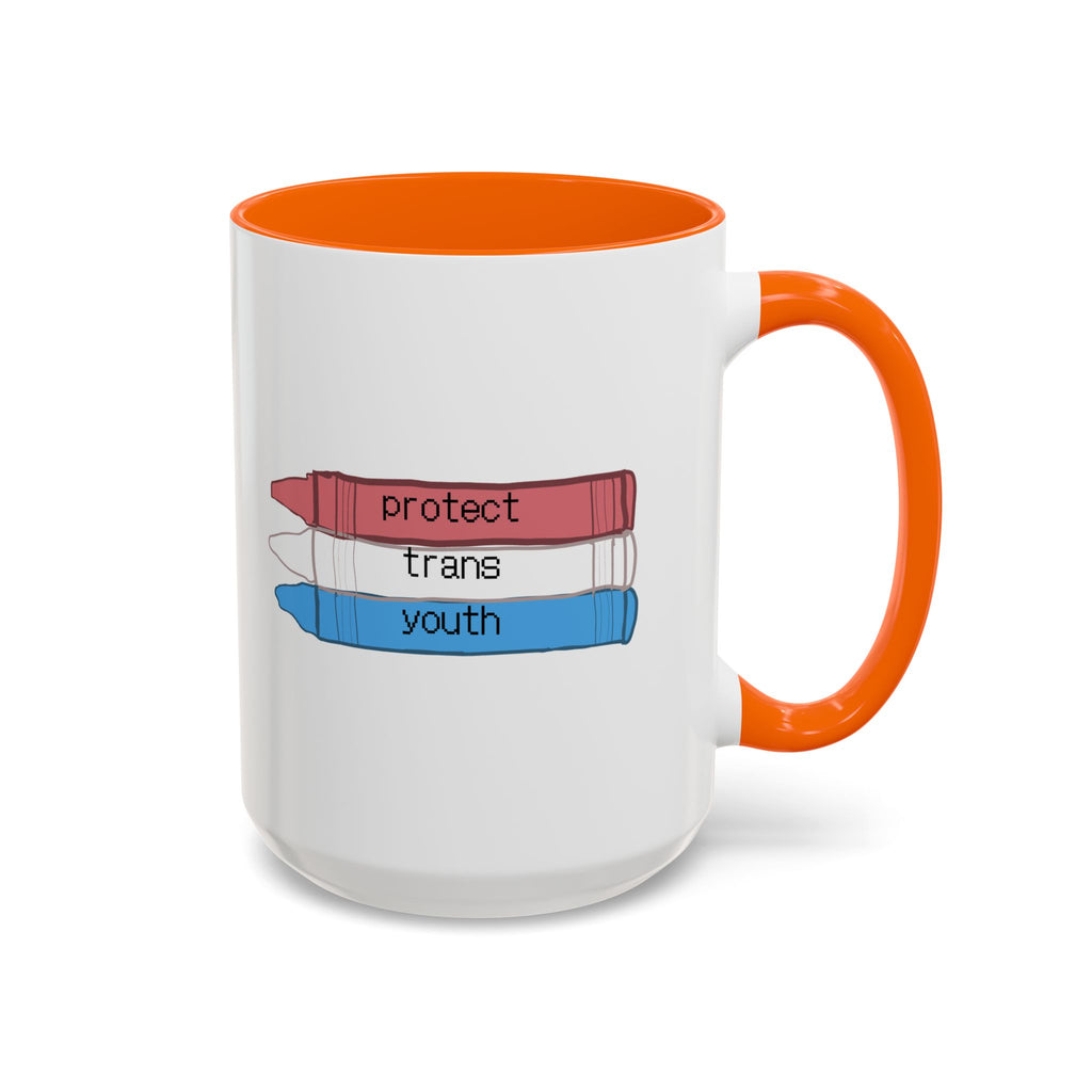 Protect Trans Youth Mug (11, 15oz)