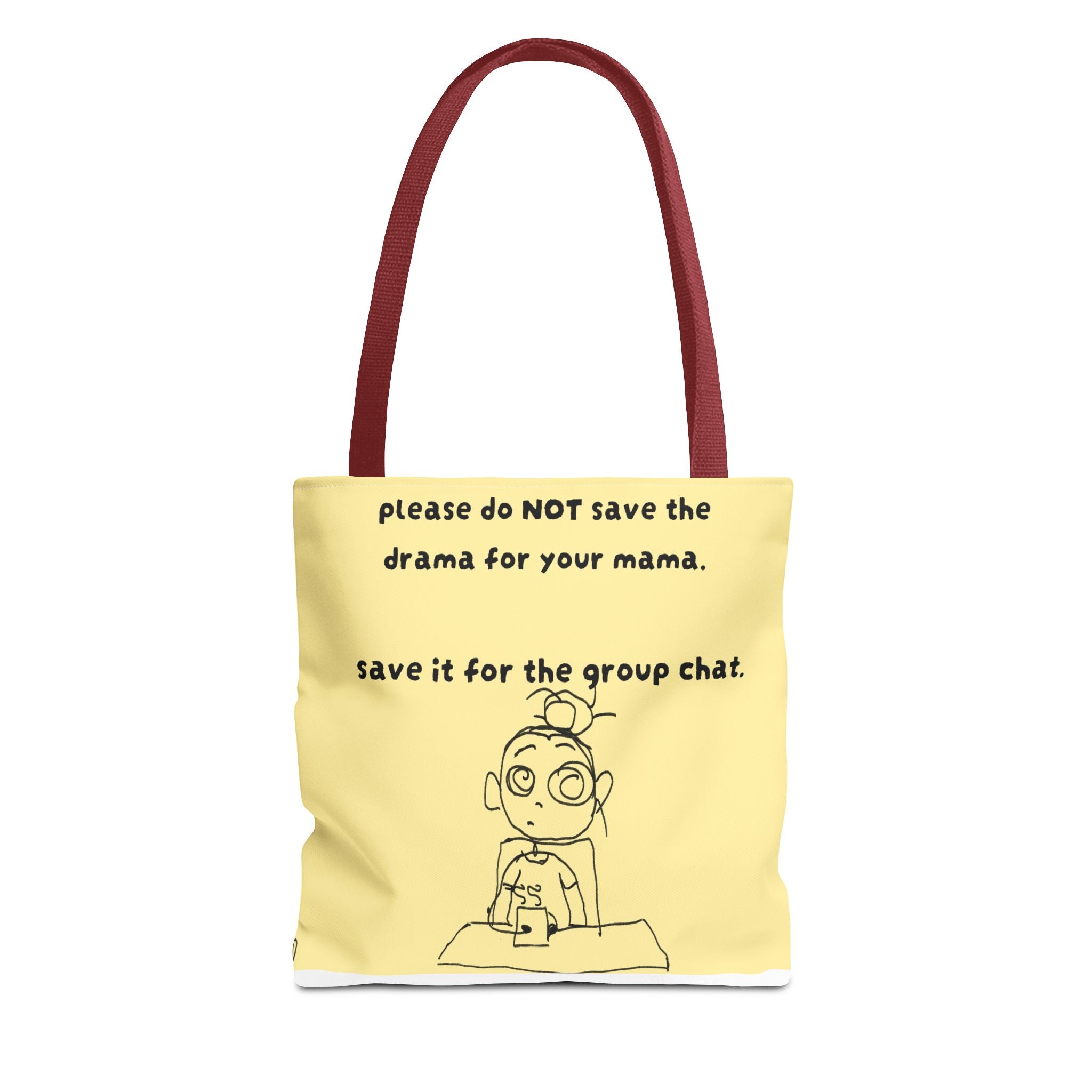 No drama 4 mama tote