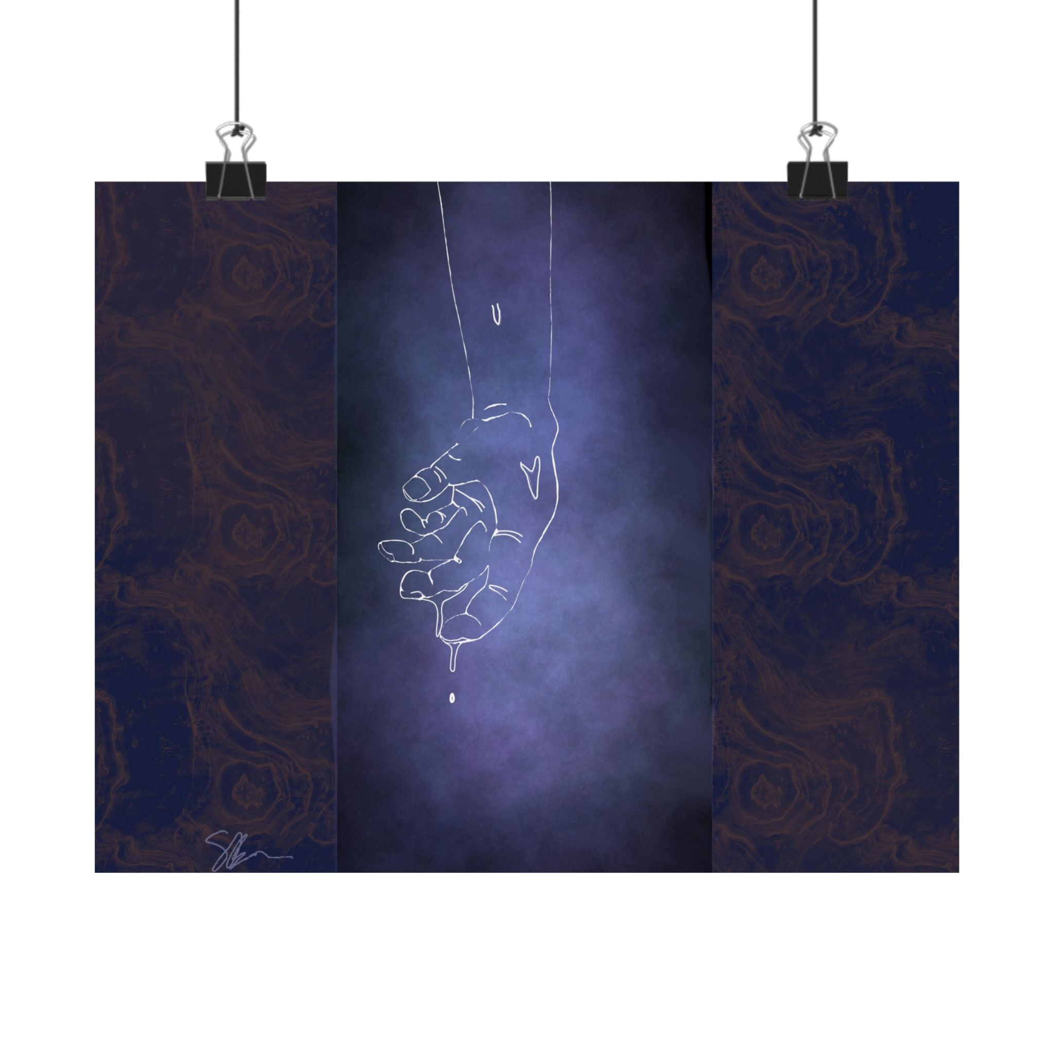 Celestial Hold- Matte Poster